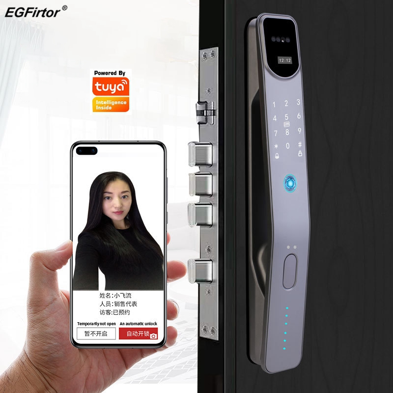 Wifi Doorbell Camera - Serrure de porte intelligente à empreinte