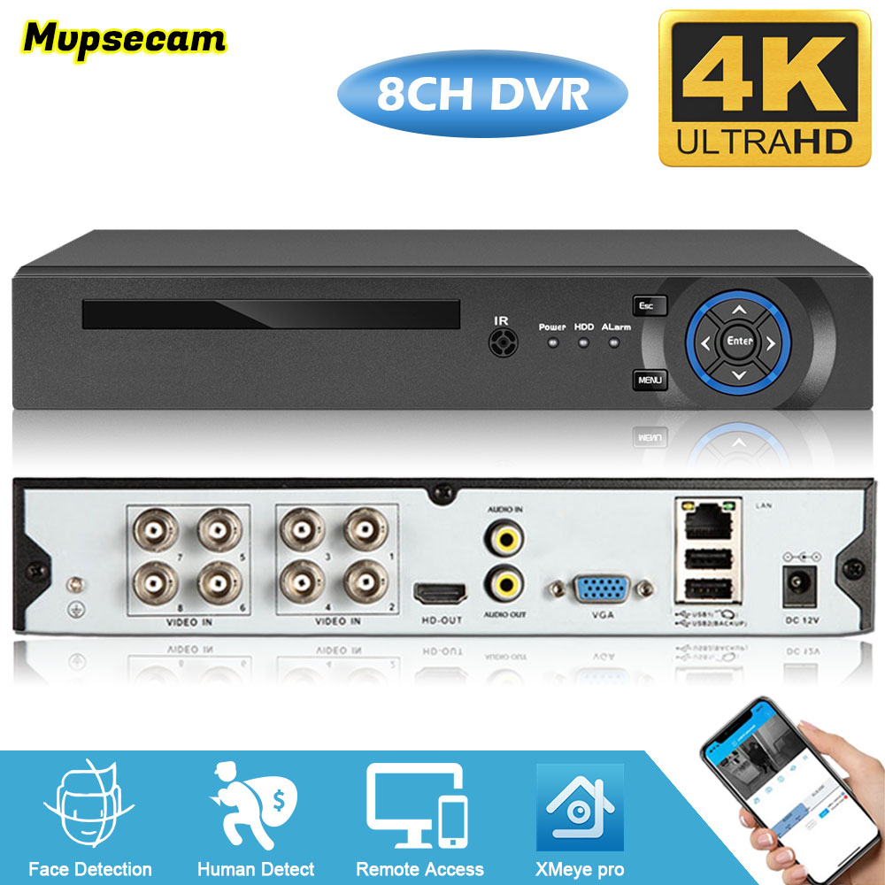 Smart Home Microsoft - Xmeye 4K 8MP sécurité CCTV DVR