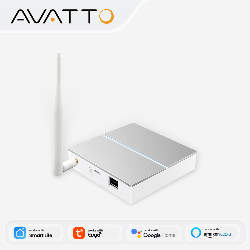 Smart Home Living - AVATTO Tuya ZigBee passerelle avec antenne