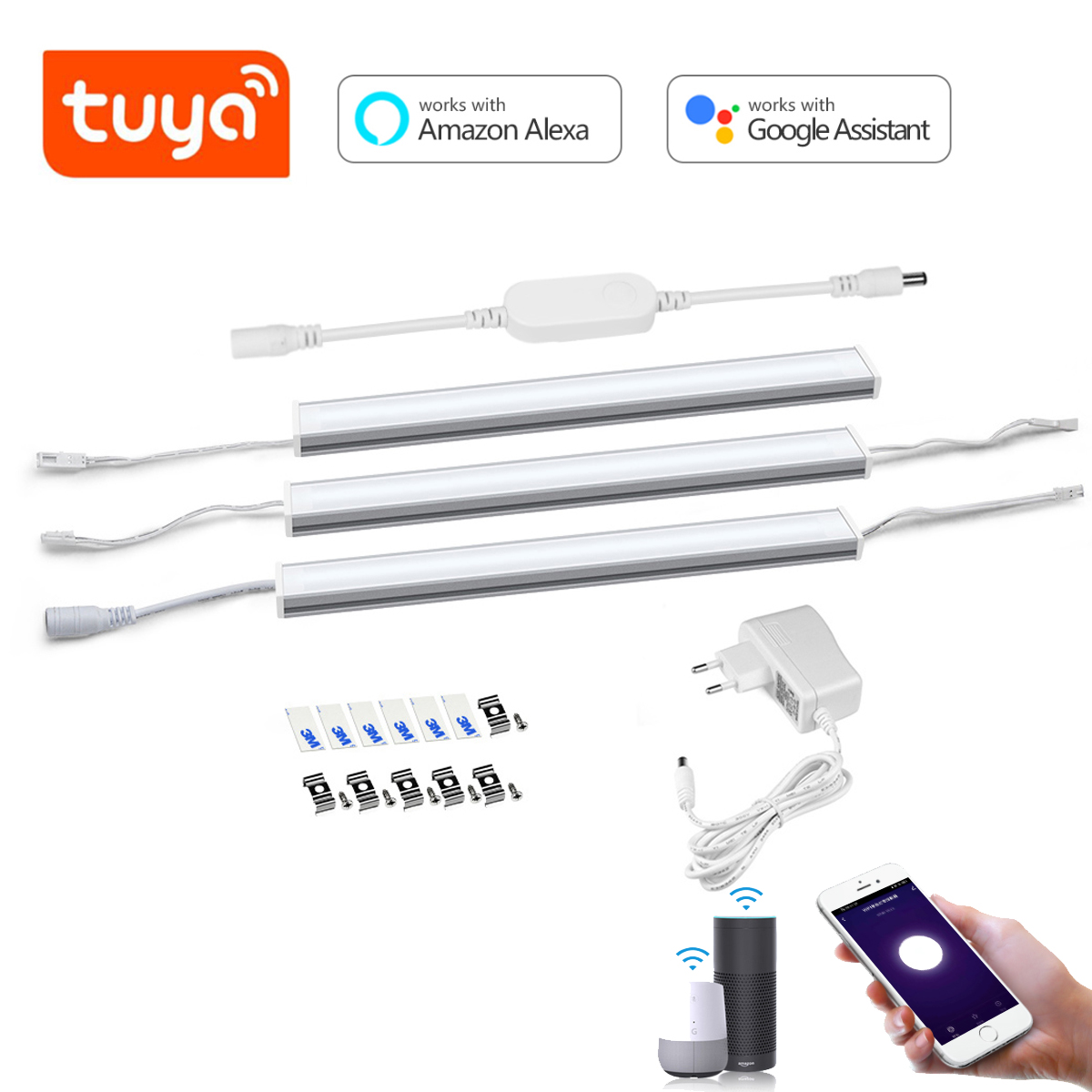 Wifi Led Dimmer - Kit d'éclairage LED intelligent Tuya Wifi,