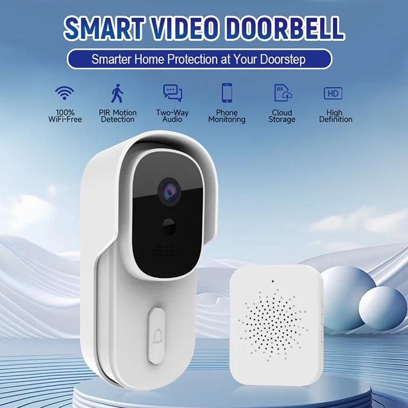Wifi Doorbell Camera - Interphone audio-vidéo WiFi Tuya Smart Life