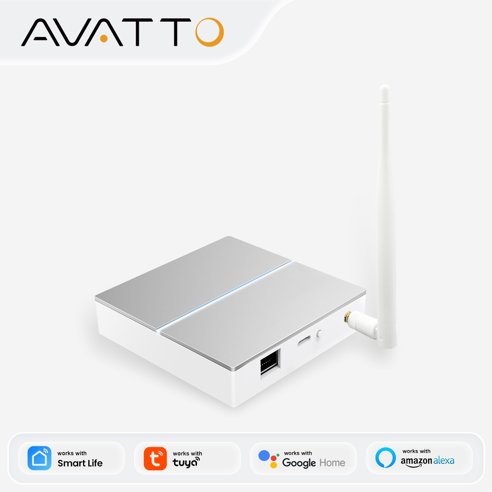 Smart Home Living - Passerelle intelligente filaire AVATTO Tuya Zigbee
