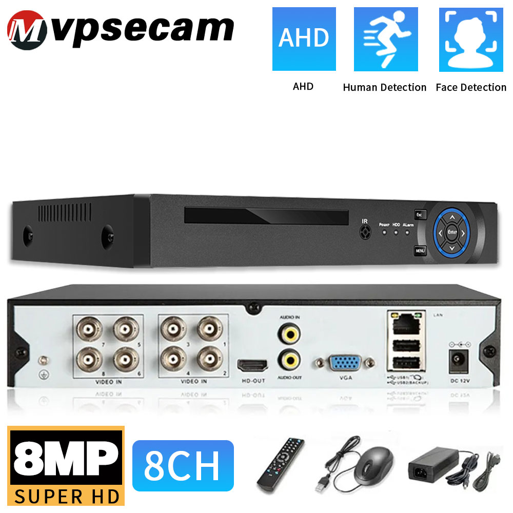 Smart Home Microsoft - Xmeye 4K 8MP sécurité CCTV DVR