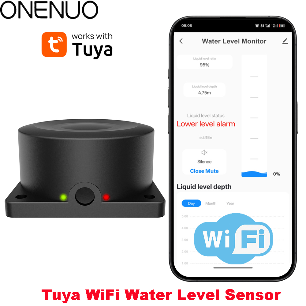 Wifi Water Sensor - ONENUO capteur de niveau de liquide
