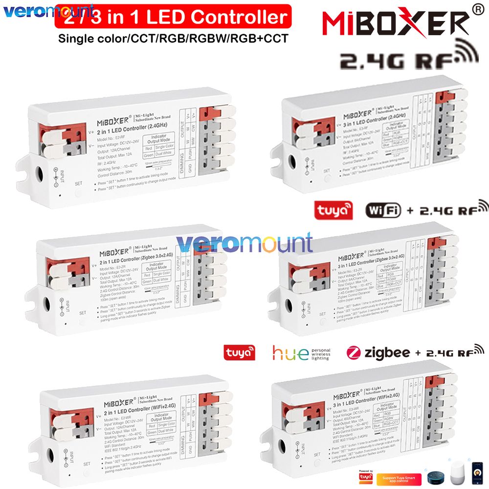 Wifi Led Dimmer - Contrôleur LED MiBoxer 3 en 1,