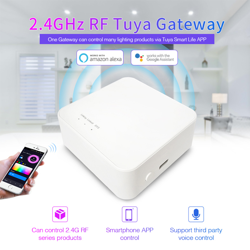 Smart Home Hub 2 - Tuya – passerelle intelligente multi-mode 2.4GHz,