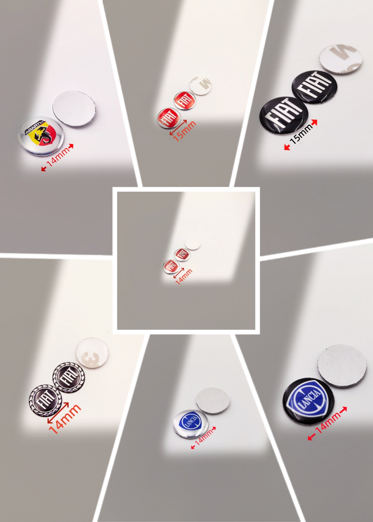 Smart Home Icon - Autocollant d'emblème pour clé de voiture