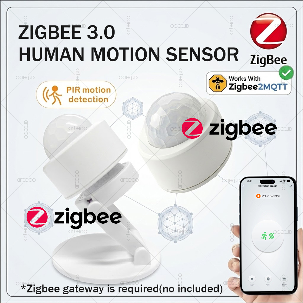 Pir Motion Sensor - Détecteur de mouvement PIR mini Zigbee