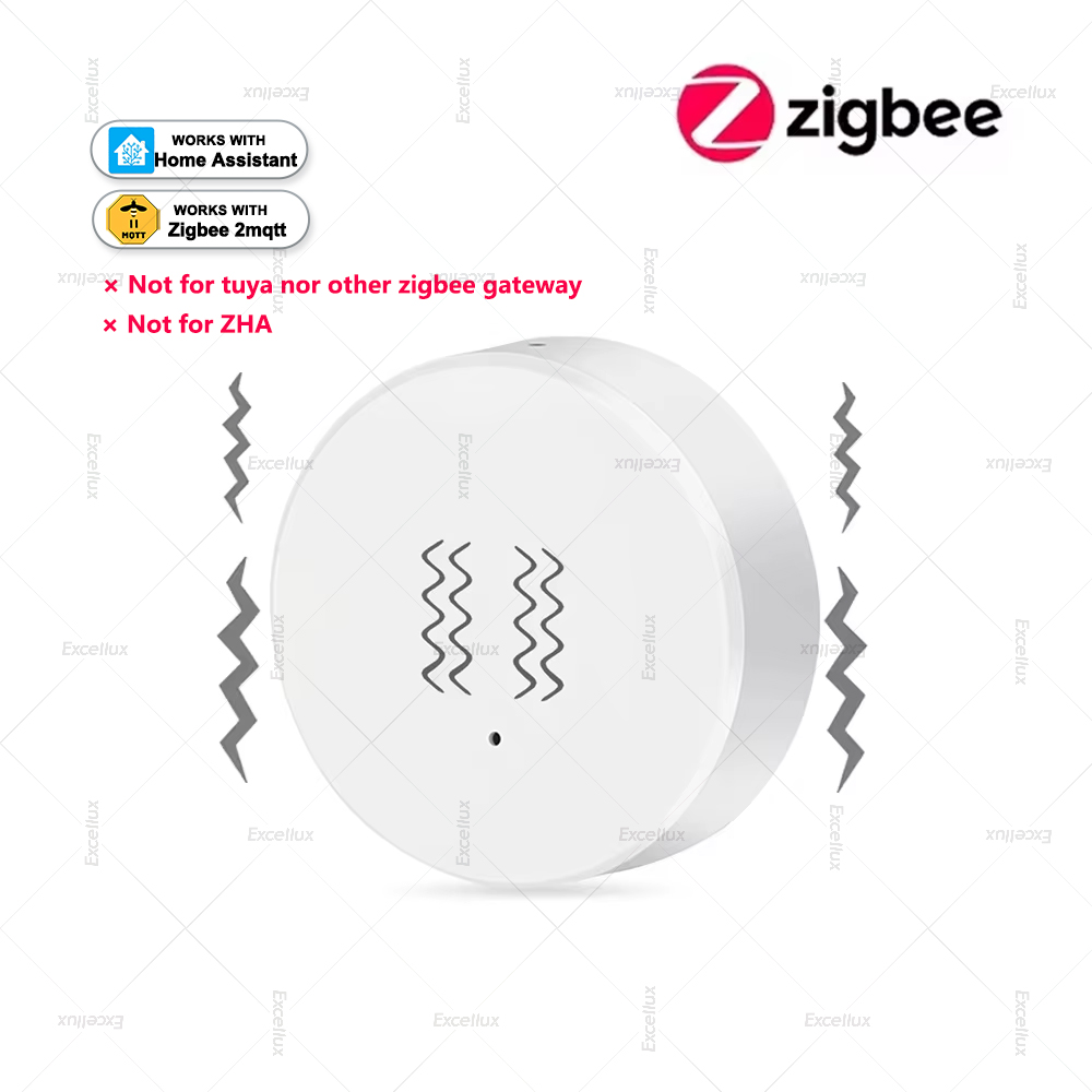 Smart Home Setup - Zigbee 3.0 capteur de vibrations intelligent