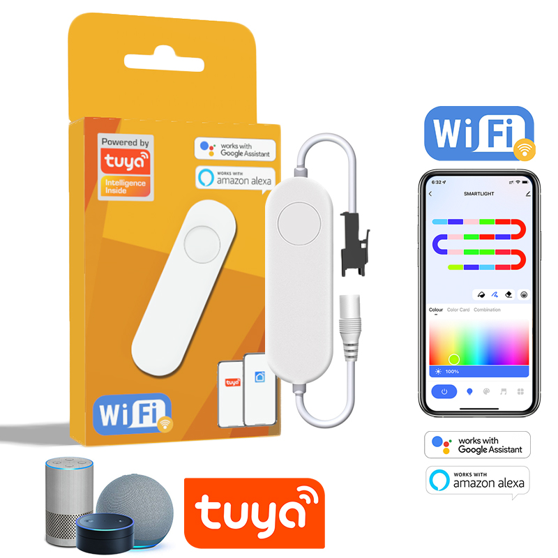 Wifi Led Dimmer - Contrôleur adressable TUYA, variateur WIFI RGBIC