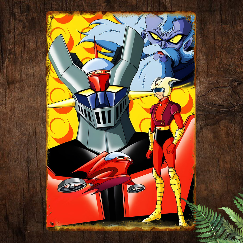 Smart Home Icon - Affiche vintage en métal aluminium, motif