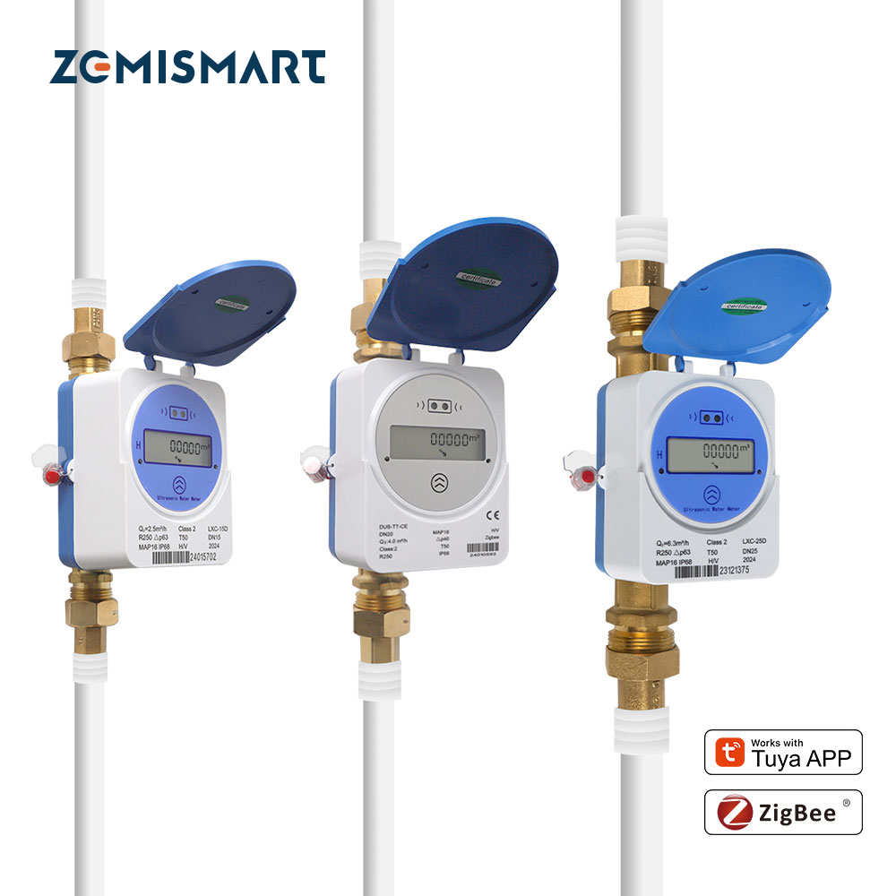 Smart Home Energy - Compteur d'eau intelligent à ultrasons Zemismart