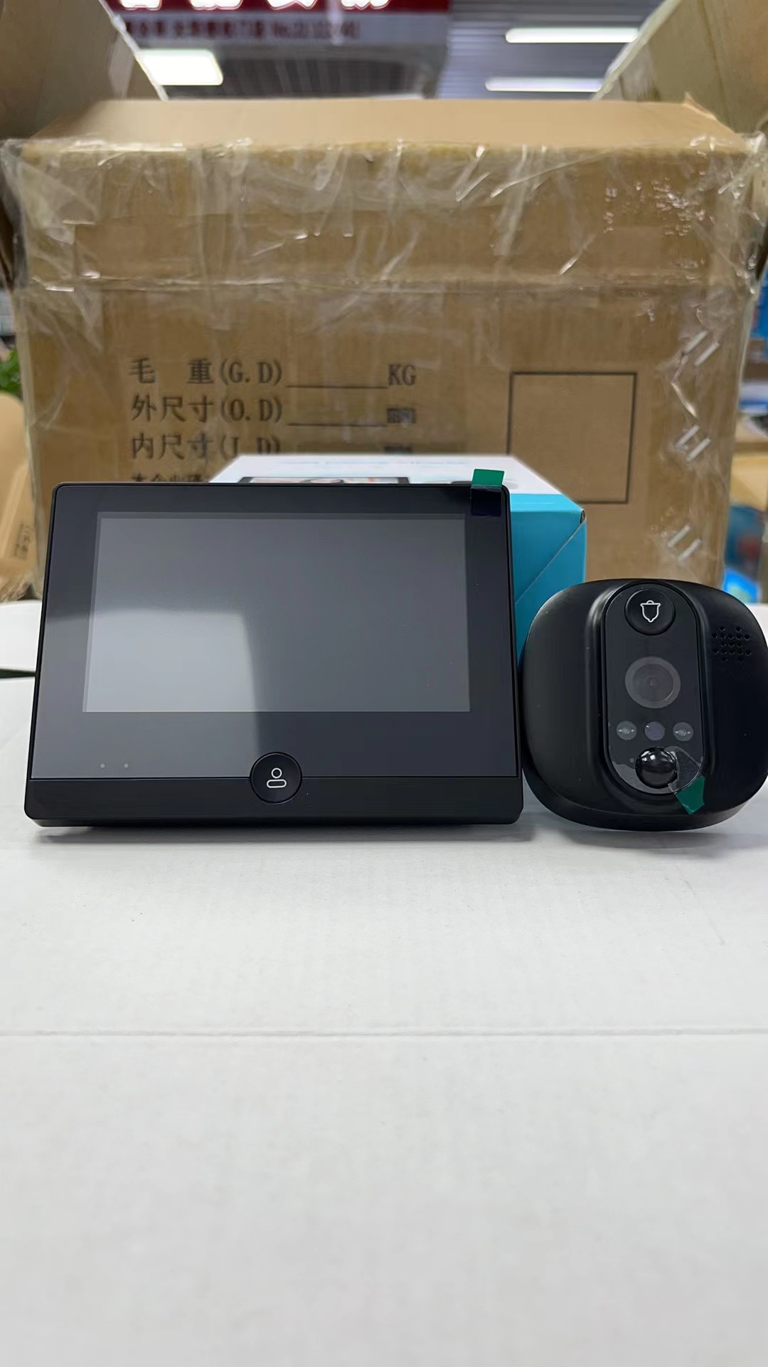 Wifi Doorbell Camera - 4.3 pouces IPS écran 2MP 1080P