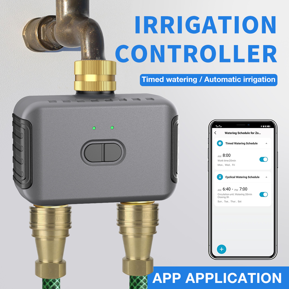 Smart Home Automation - Tuya – minuterie d'arrosage automatique à