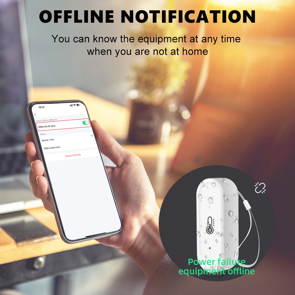 Smart Home Setup - Capteurs de température et d'humidité étanches