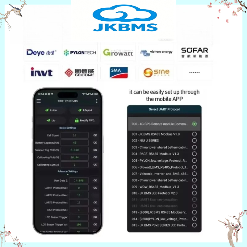 JIKONG JKBMS V19 Inverter BMS  - Smart Home Energy avis et prix