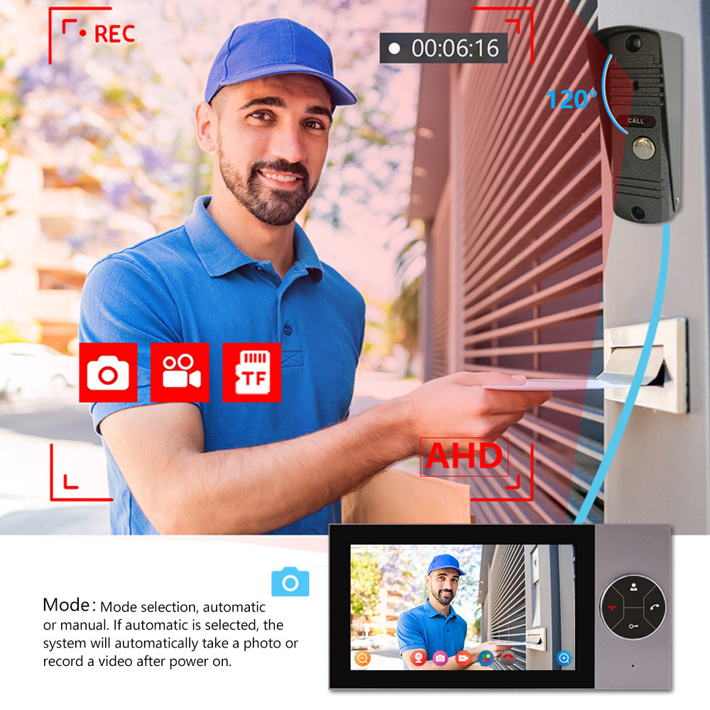 Système de vidéophone de porte - Wifi Doorbell Camera avis et prix