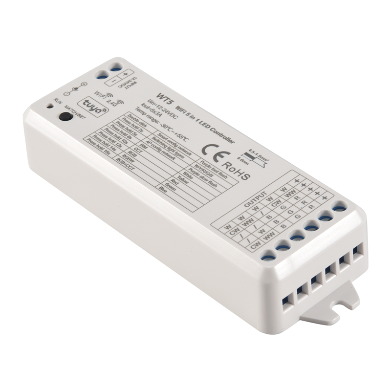 Contrôleur LED LICE-Tuya 5 en  - Wifi Led Dimmer avis et prix