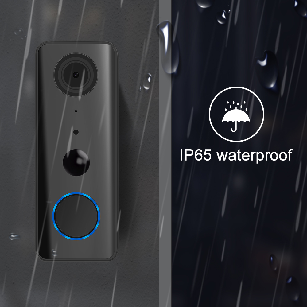 Sonnette vidéo WIFI 2MP 1080P  - Wifi Doorbell Camera avis et prix