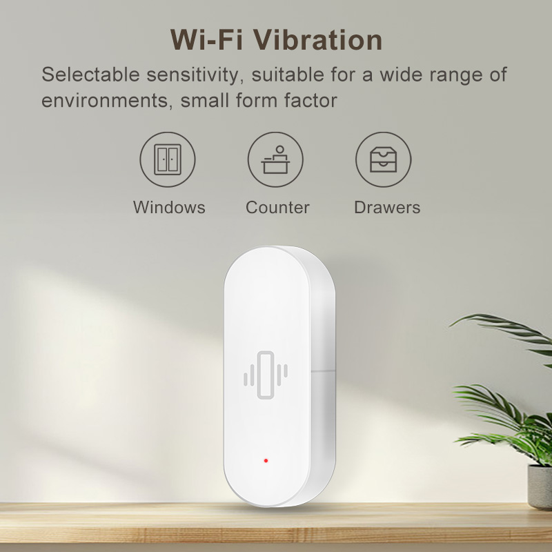Capteur de vibration WiFi Tuya - Smart Home Living avis et prix