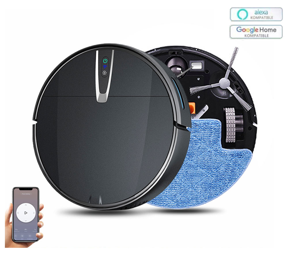Robot aspirateur vadrouille in - Smart Home Floor Plan avis et prix