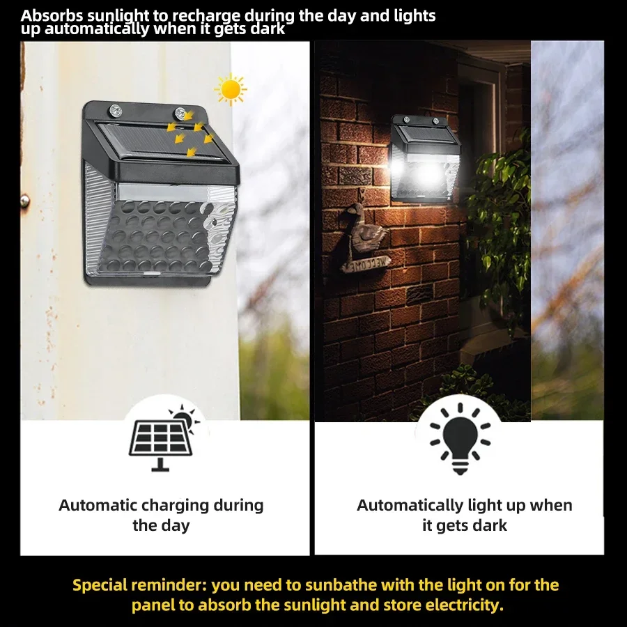 Lampe solaire LED avec capteur - Pir Motion Sensor avis et prix
