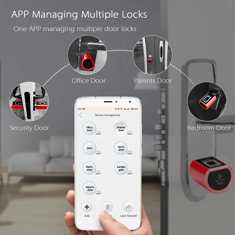 Serrure de porte intelligente  - Smart Home Plus avis et prix