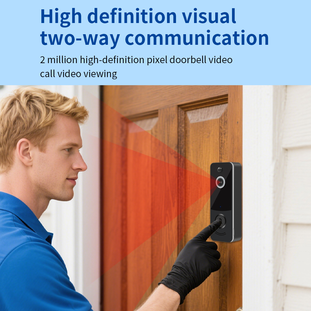 Sonnette vidéo WIFI 1080P, app - Wifi Doorbell Camera avis et prix