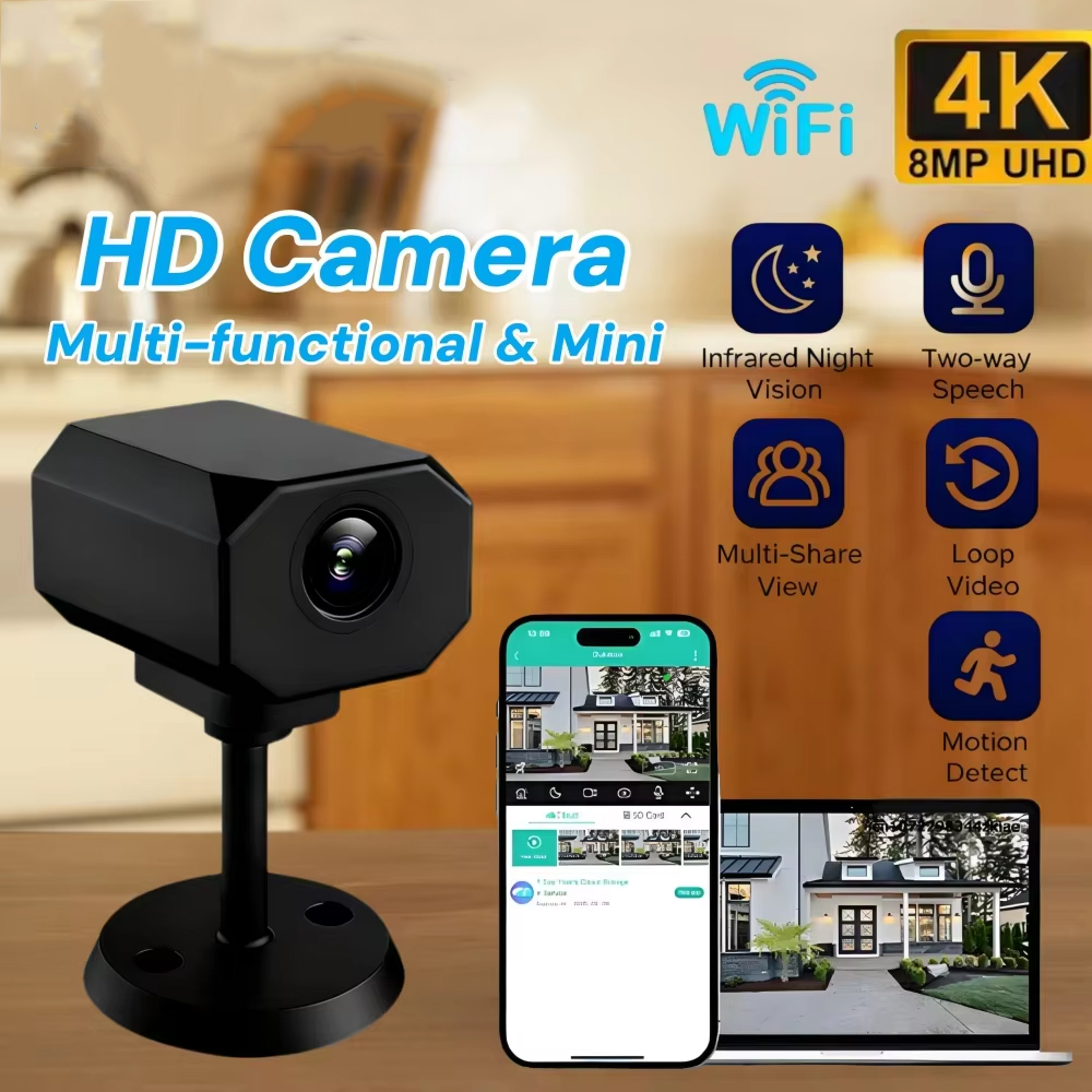 Caméra de sécurité WiFi HD 4K  - Smart Home Monitor avis et prix