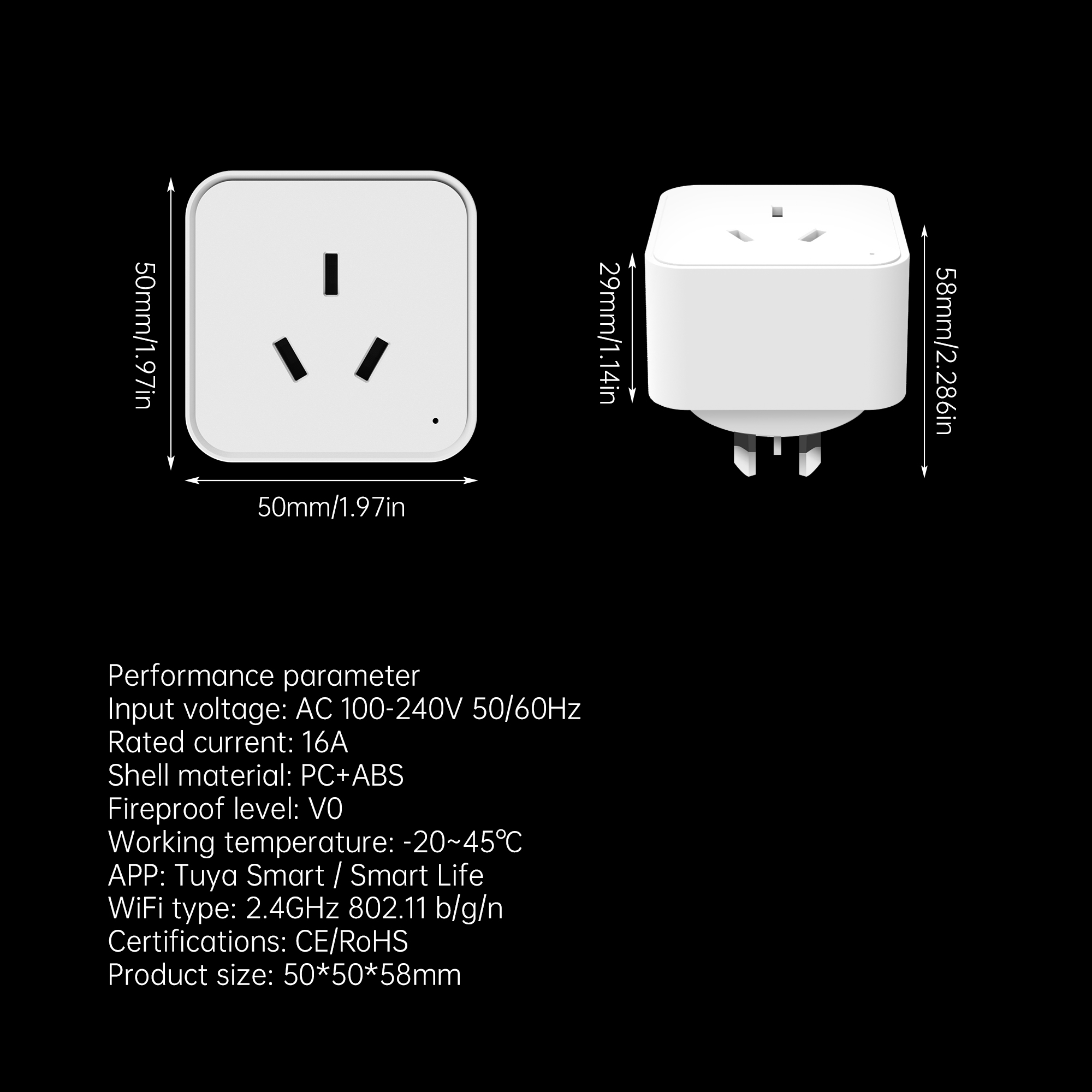 Prise intelligente Matter, pri - Smart Home Energy App avis et prix