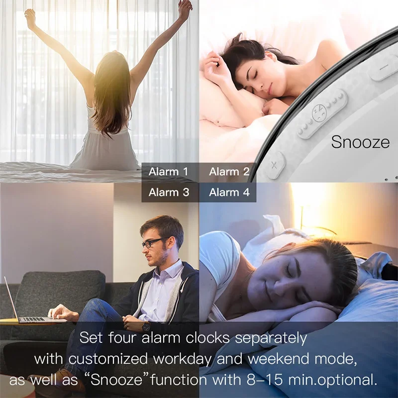Réveil lumineux sans fil avec  - Wifi Led Dimmer avis et prix