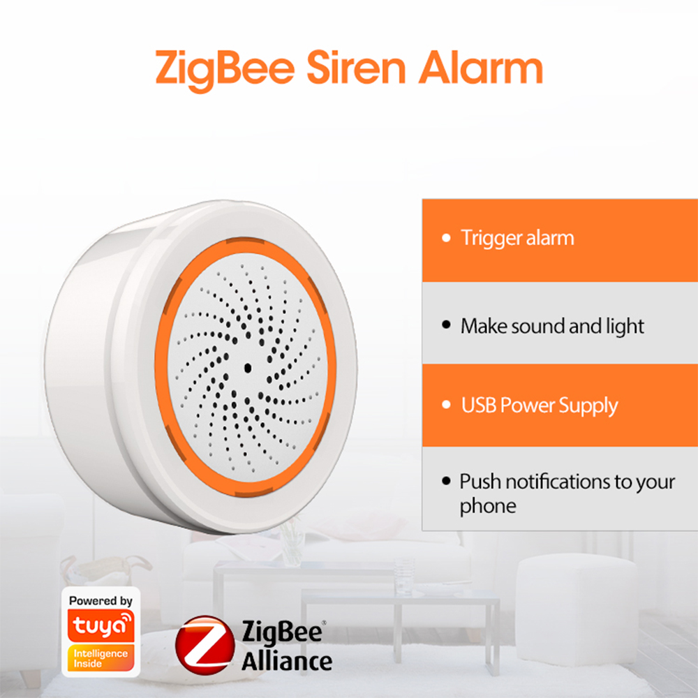 Coolcam – sirène d'alarme inte - Smart Home Living avis et prix