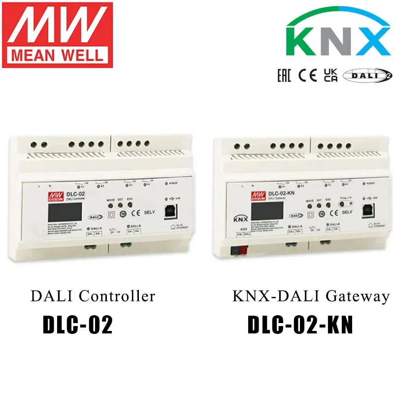 Mean Well DLC-02-KN KNX vers p - Smart Home Knx System avis et prix