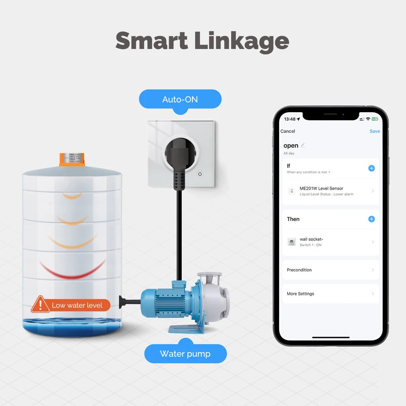 MOES Tuya WiFi/ZigBee Smart Wa - Wifi Water Sensor avis et prix