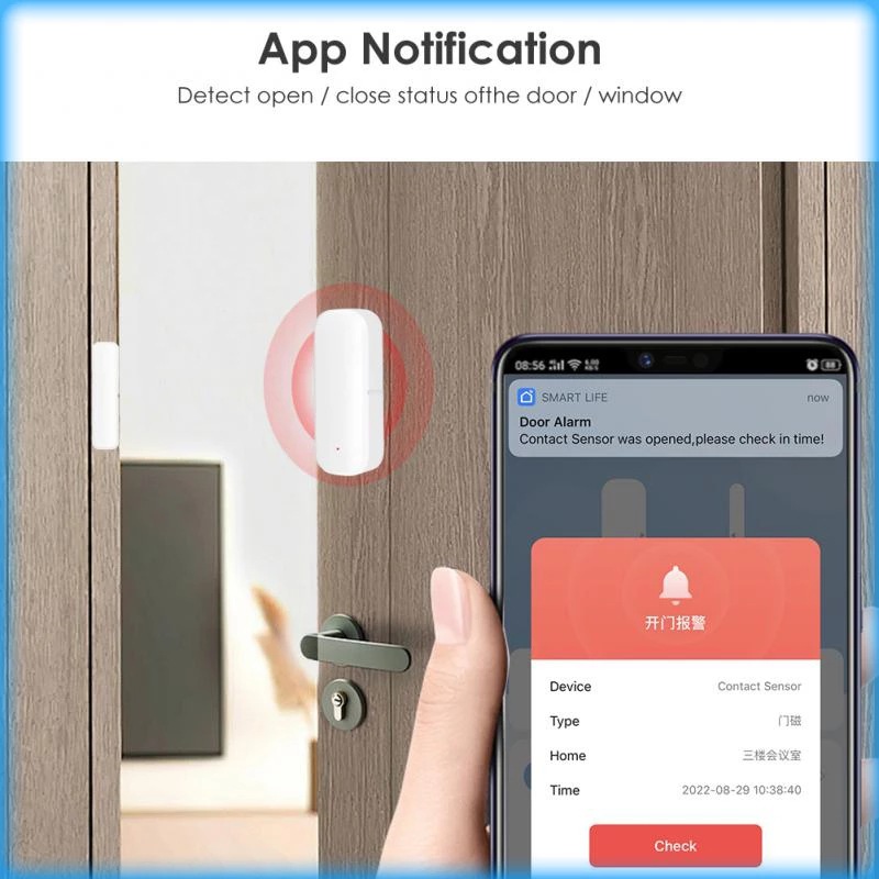Capteur intelligent de porte e - Smart Home Villa avis et prix