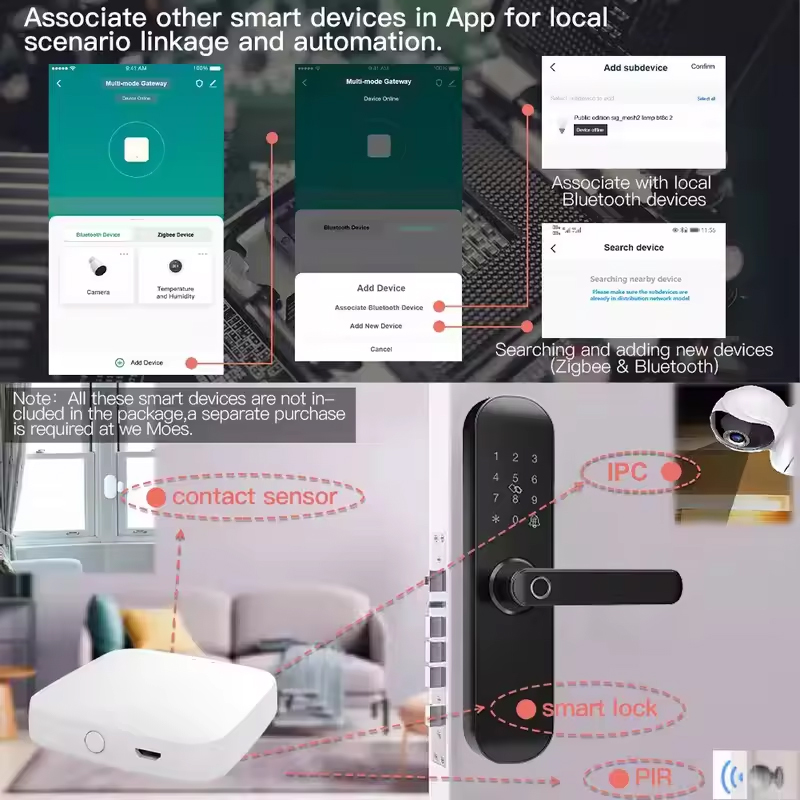 MOES Tuya ZigBee3.0 Hub intell - Smart Home Living avis et prix