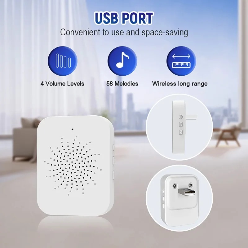 Interphone audio-vidéo WiFi Tu - Wifi Doorbell Camera avis et prix