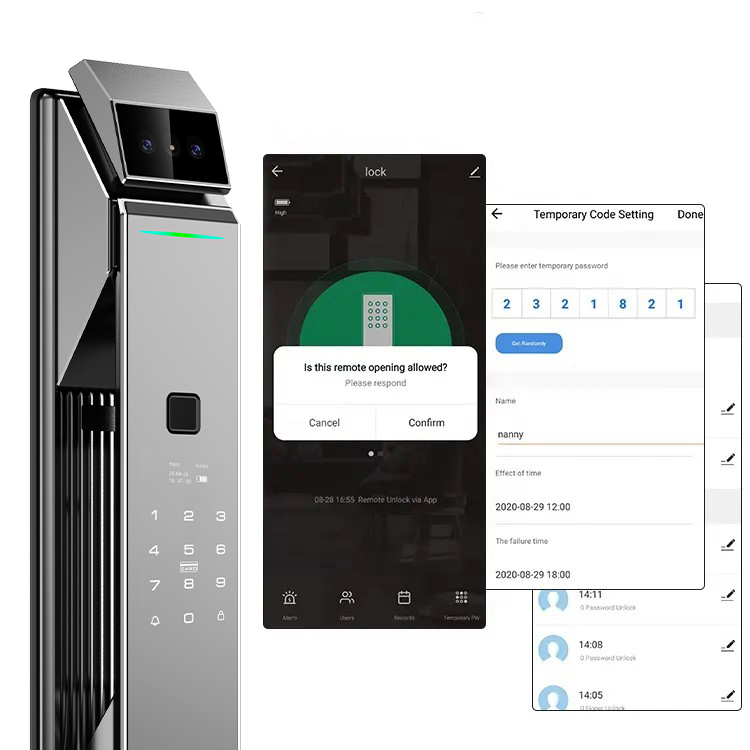 Serrure de sonnette intelligen - Wifi Doorbell Camera avis et prix