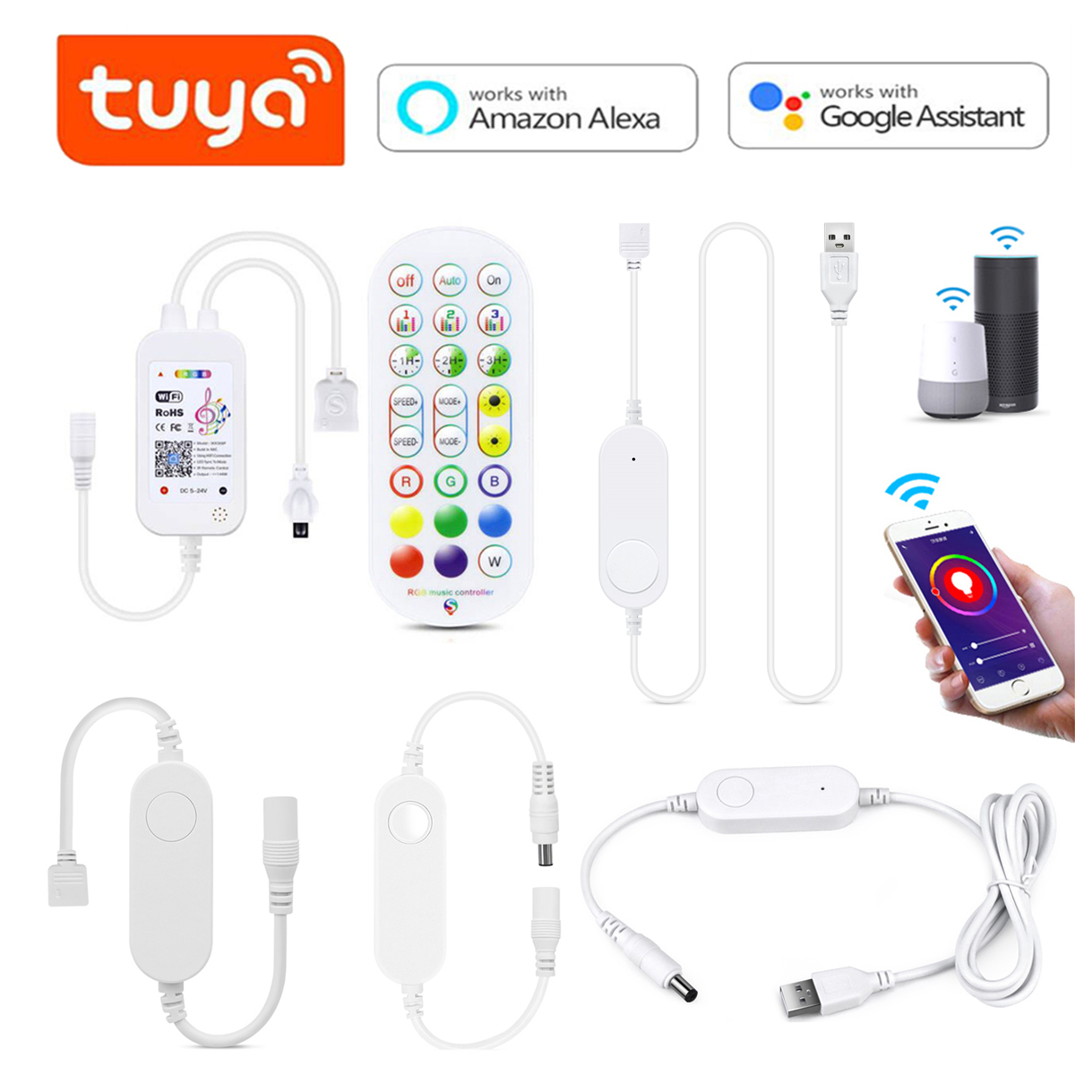 Contrôleur WIFI Tuya SmartLife - Wifi Led Dimmer avis et prix