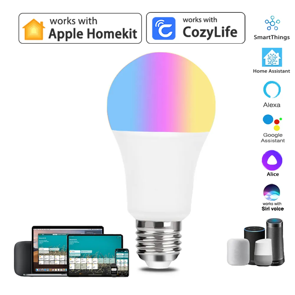 9W WiFi Homekit lampe E27 LED  - Wifi Led Dimmer avis et prix