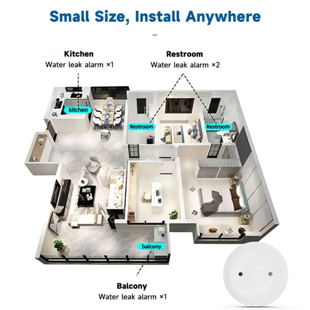 Détecteur de fuite d'eau Zigbe - Smart Home Setup avis et prix
