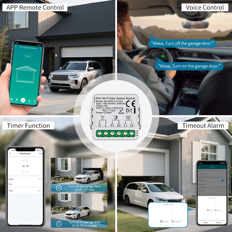 Module de commande d'ouvre-por - Smart Home Villa avis et prix