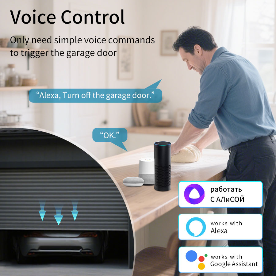 Module de commande d'ouvre-por - Smart Home Villa avis et prix