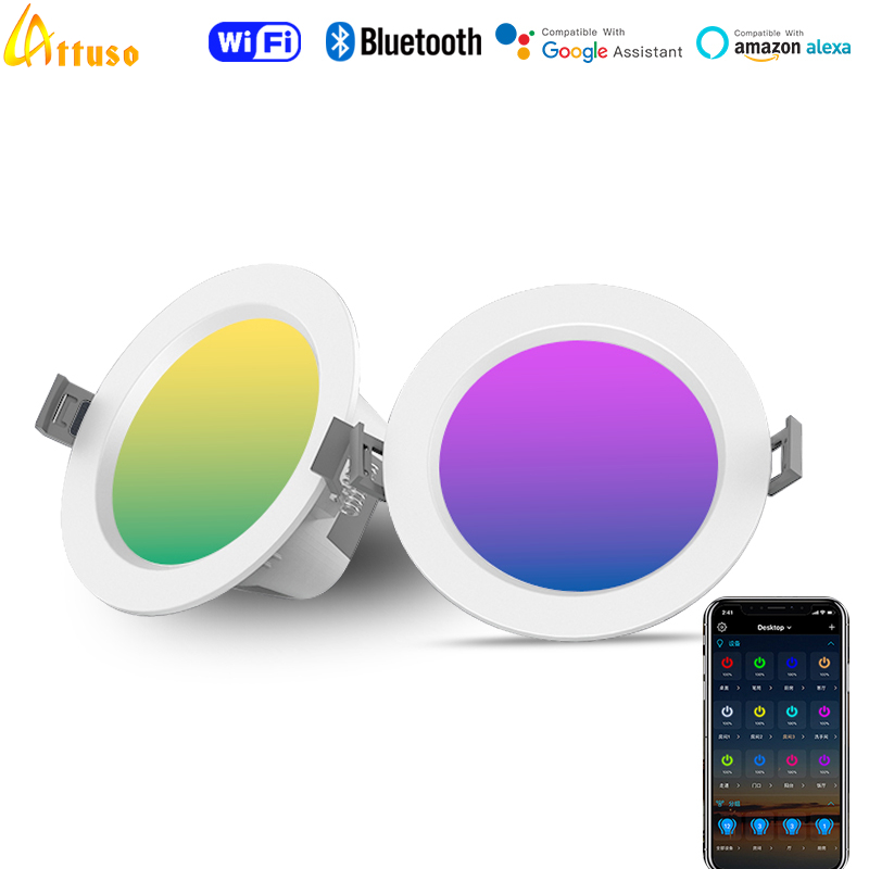 WIFI 5W LED Downlight 85-265V  - Wifi Led Dimmer avis et prix