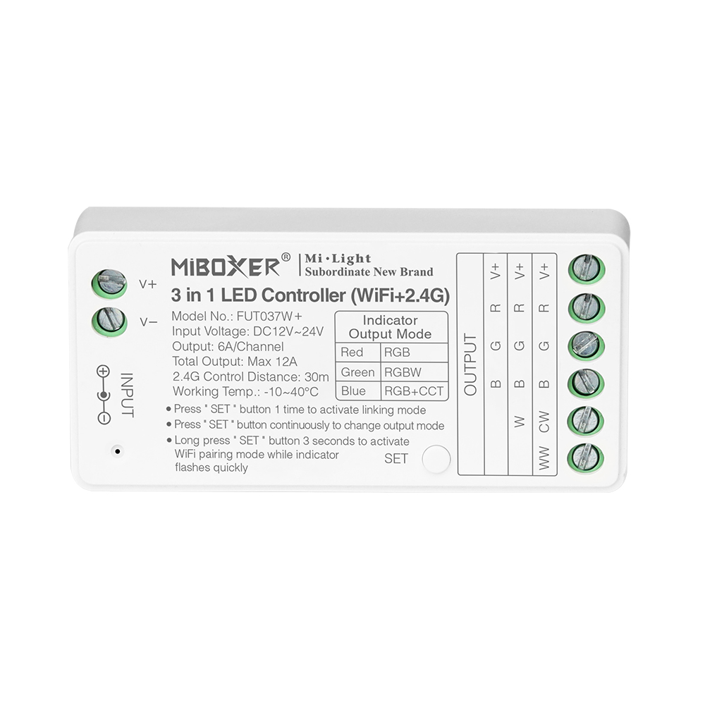Miboxer FUT035W + 2In1 FUT037W - Wifi Led Dimmer avis et prix