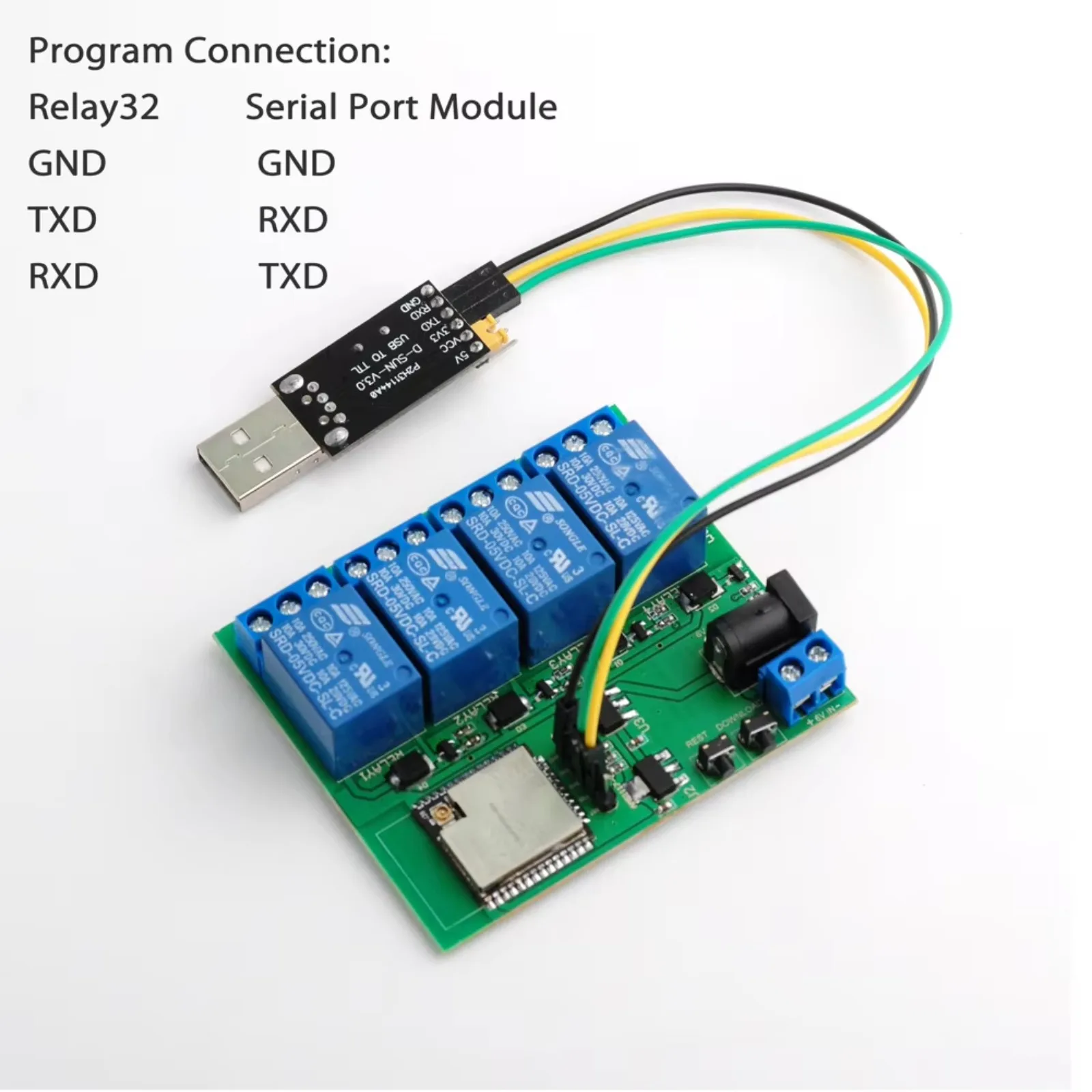 Module de relais sans fil ESP3 - Smart Home Automation avis et prix