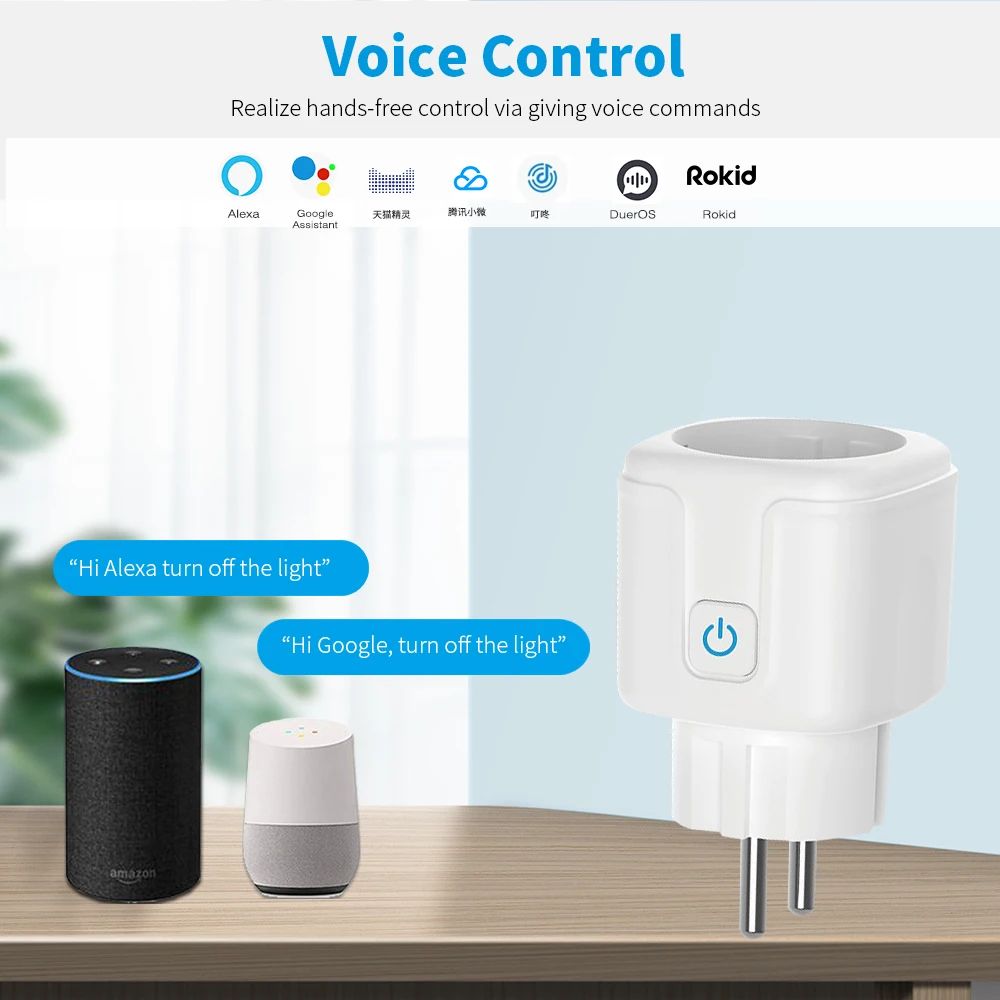 Prise intelligente Wifi 20A EU - Smart Home Energy App avis et prix