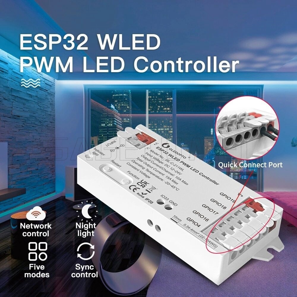 5 Modes en 1 DC12-24V GL-C-211 - Wifi Led Dimmer avis et prix