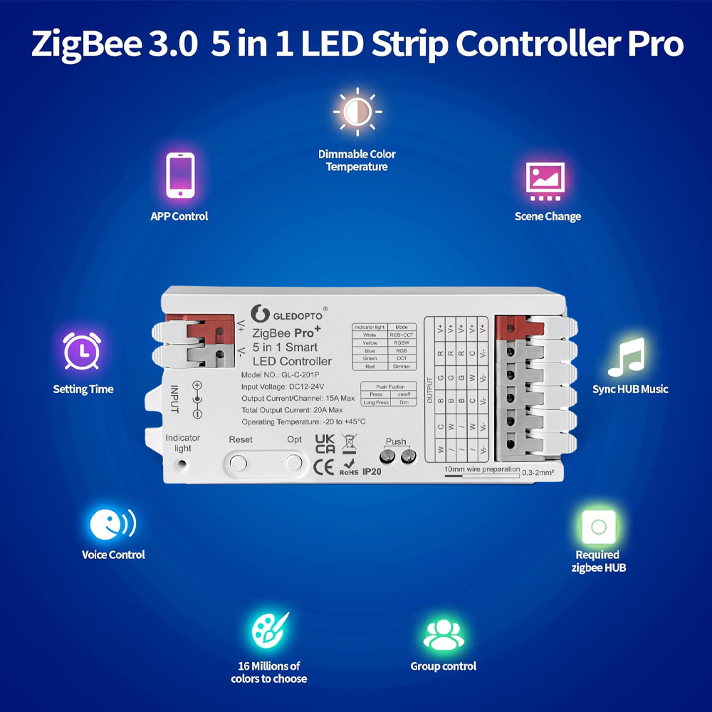 Contrôleur LED intelligent Zig - Smart Home Hub 2 avis et prix