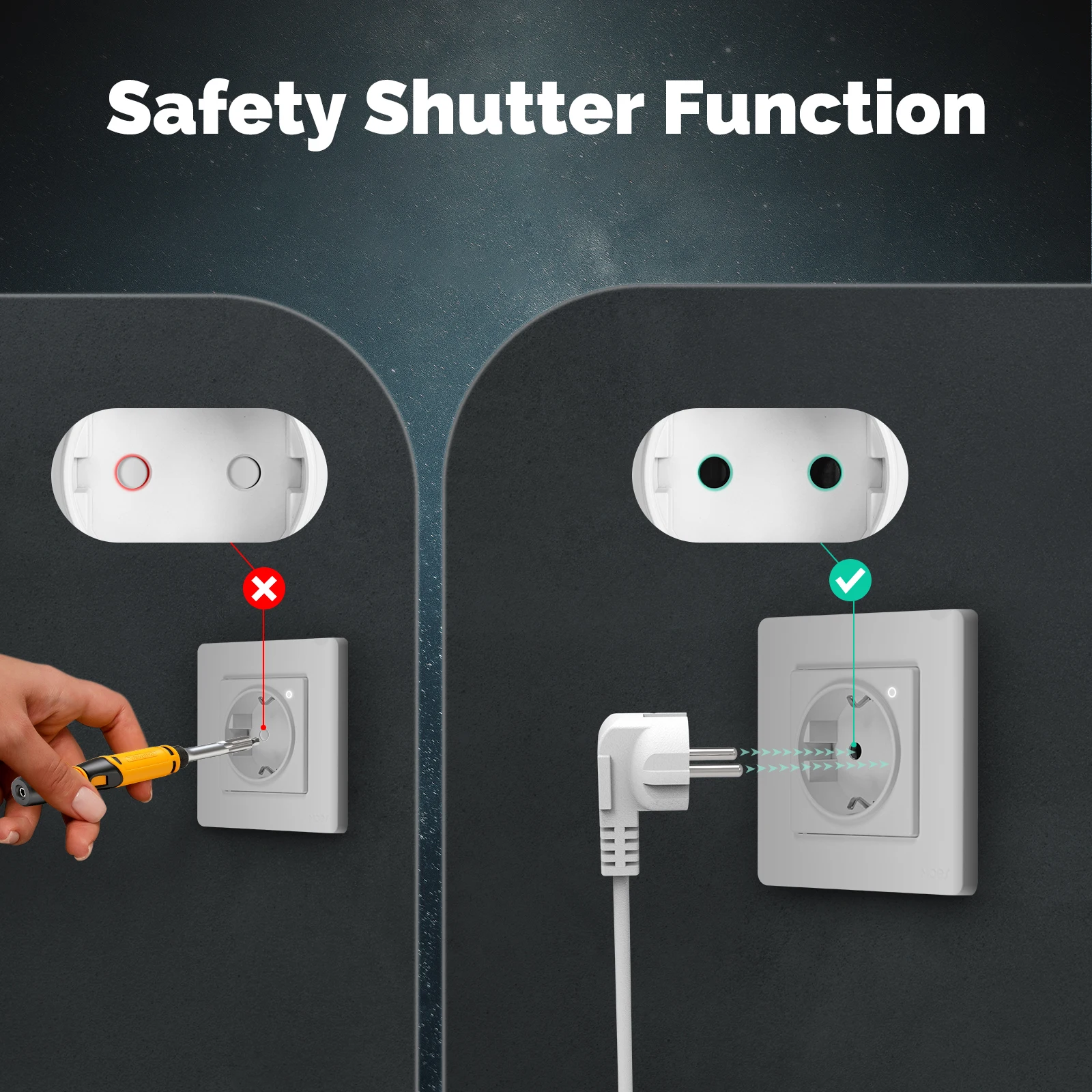 MOES Tuya ZigBee prise murale  - Smart Home Energy App avis et prix